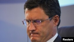 Russian Energy Minister Aleksandr Novak 