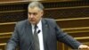 Armenia - Davit Harutiunian, the chief of the government staff, speaks in parliament in Yerevan, 16Mar2016.