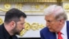 უკრაინის პრეზიდენტი, ვოლოდიმირ ზელენსკი და აშშ-ის პრეზიდენტი, დონალდ ტრამპი თეთრ სახლში, 2025 წლის 18 აგვისტო 