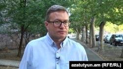 Russian opposition activist Vitaly Shishkin