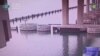 This video taken from footage released by the Ukrainian Security Service on June 3 shows an explosion at the Kerch Bridge connecting Crimea with Russia. The SBU claimed it carried out a special operation.