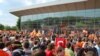 Fani ai clubului din Donetsk