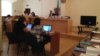 В зале судебного заседания по "делу оппозиции" в первый день слушаний 16 августа 2012 года. 