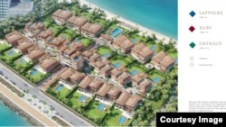 Prikaz kompleksa XXII Carat u jednoj brošuri