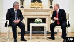Рауль Хаджимба и Владимир Путин