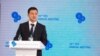 Президент України Володимир Зеленський виступає на форумі «Ялтинська європейська стратегія». Київ, 13 вересня 2019 року. 