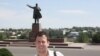 "Азаттык" үналгысынын баяндамачысы Жеймс Кирчик Ошто, 2010-ж. июну