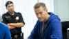 Opozantul rus Alexei Navalnîi la audieri într-un tribunal rus, 24 iulie 2019 