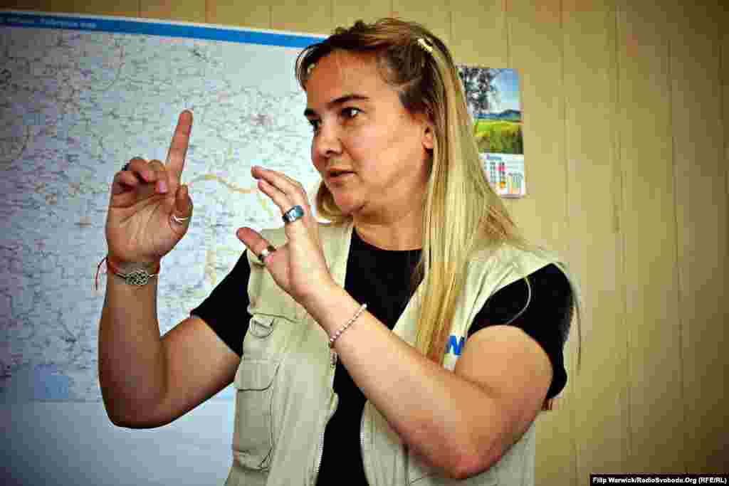 WFP (БҰҰ) азық-түлік бағдарламасының Краматорск қаласындағы өкілдігі басшысы Зульфия Самбор «азық-түлік жәрдемін алған адамдардың ақшасы үнемделеді. Бұл тағамдар микроэлементтерге бай, жинақта жеміс-жидек те, көкөніс те бар. Сондықтан, адамдардың ас мәзірі аздап байып та қалады» дейді. 