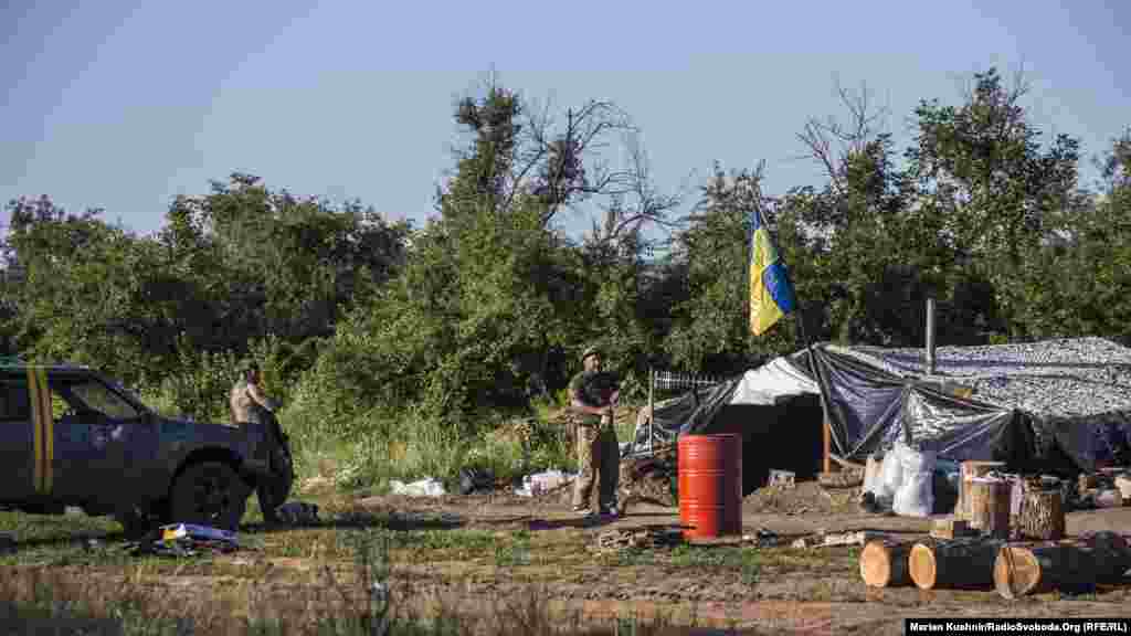 Невеликий табір «грузинського легіону»