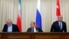 Չնայած դեսպանի սպանությանը, ՌԴ-ի, Թուրքիայի և Իրանի ԱԳ նախարարները Մոսկվայում հանդես եկան համատեղ հայտարարությամբ