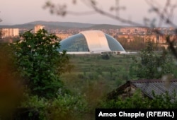 Georgia’s parliament building in Kutaisi (May 2021)