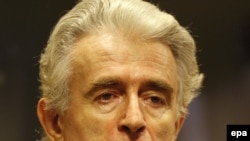 Radovan Karadžić pred sudom u Hagu, 31. jul 2008.