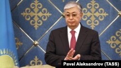 Президент Казахстана Касым-Жомарт Токаев на открытии 5-й сессии парламента 6-го созыва Республики Казахстан. Нур-Султан, 2 сентября 2019 года.