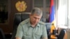 Colonel-General Onik Gasparian, chief of the General Staff of Armenia's Armed Forces (archive photo)