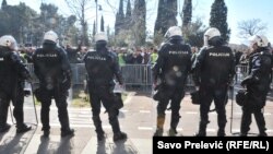 საპროტესტო აქცია ჩერნოგორიაში