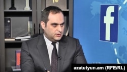 Արա Զոհրաբյանը «Ազատության» ստուդիայում, արխիվ