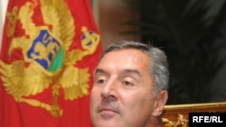 Премиерот на Црна Гора Мило Ѓукановиќ 