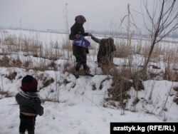 На границе