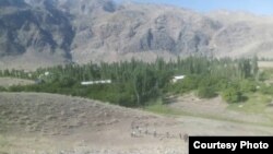 A village in Tajikistan's Chorkuh district.
