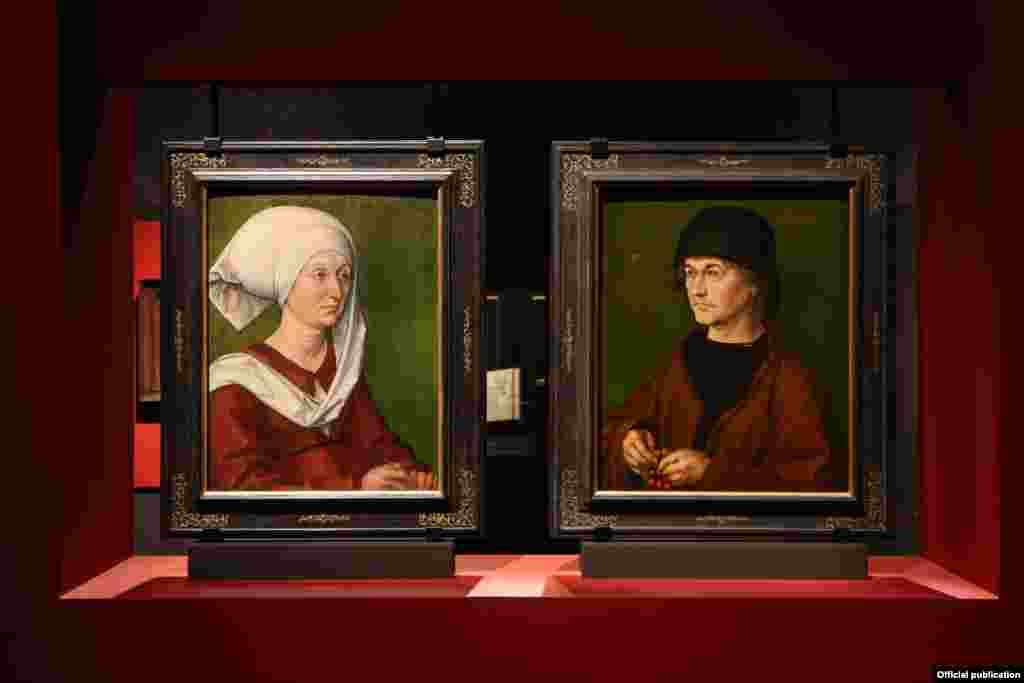 Portretele părinților lui Dürer, c.. 1490
