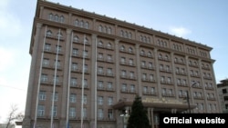 Täjigistanyň Daşary işler ministrliginiň binasy