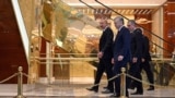 Türkmenistanyň Halk maslahatynyň başlygy Gurbanguly Berdimuhamedow, Azerbaýjanyň prezidenti Ylham Alyýew hem-de Özbegistanyň prezidenti Şawkat Mirziýoýew Awazada üçtraplaýyn duşuşyk geçirdi.