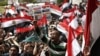 Egypt Protesters Barricaded On Tahrir