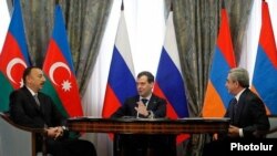 Հայաստանի, Ռուսաստանի եւ Ադրբեջանի նախագահների հանդիպումը Սոչիում: 5-ը մարտի 2011թ.