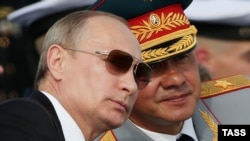 Путин ва Шойгу. Июли 2014