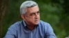 Armenia - President Serzh Sarkisian addresses participants of the Baze (Hawk)youth camp in Tsaghkadzor,17Aug2013.