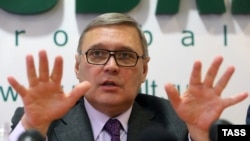 "Парнас" партиясынын лидери Михаил Касянов