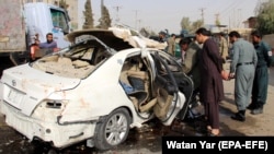 RFE/RL journalist Mohammad Ilyas Dayee was killed on November 12 after a magnetic bomb attached to his vehicle exploded.