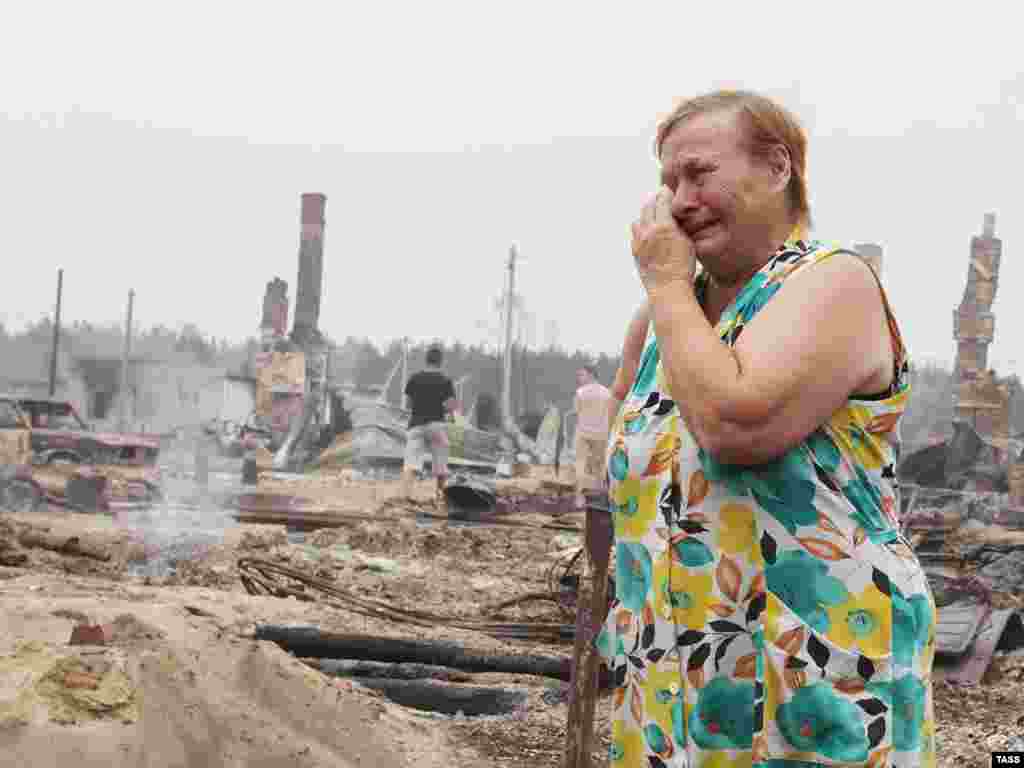 Četiri sela u oblasti Ryazana su izgorila, 30.07.2010.