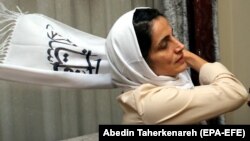 Iranian human rights lawyer Nasrin Sotoudeh (file photo)
