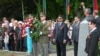 Церемония возложения венков на могиле советских солдат в Праге. 9 мая, 2009 г.