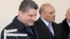 Armenia - Prime Minister Tigran Sarkisian (L) visits a textile factory in Amasia, Shirak province, 7Dec2011.
