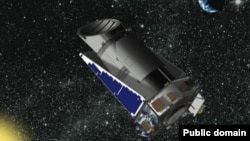 NASA-nyň 2009-njy ýylda uçuran “Kepler” kosmos teleskopynyň kompýuter modeli.