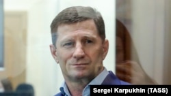 Сергей Фургал в суде, сентябрь 2020 года