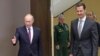 Președintele rus Vladimir Putin și președintele sirian Bashar al-Assad , Soci , 20 noiembrie 2017