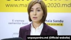 Președinta aleasă, Maia Sandu.