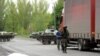 La un punct de control în apropiere de Slaviansk în estul Ucrainei.