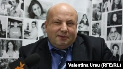 Viorel Chivriga, în studioul Europei Libere