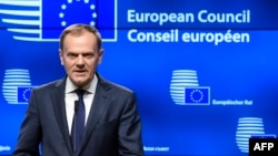 Only Poland voted against a second term for European Council President Donald Tusk. (file photo)
