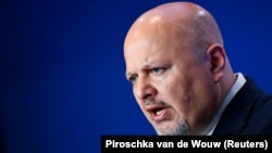 International Criminal Court prosecutor Karim Khan (file photo)