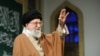 Iranian Supreme Leader Ayatollah Ali Khamenei addressed a meeting in Tehran on January 9.