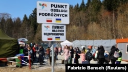 Украина менен Польшанын чек арасы 