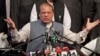 Former Pakistani Prime Minister Nawaz Sharif 