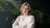 Lithuania — Ksenia Luckina, a journalist, ex-political prisoner, Vilnius