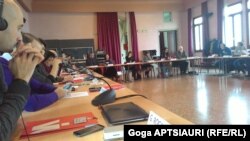 ქართველი და აფხაზი ჟურნალისტები ვენეციაში